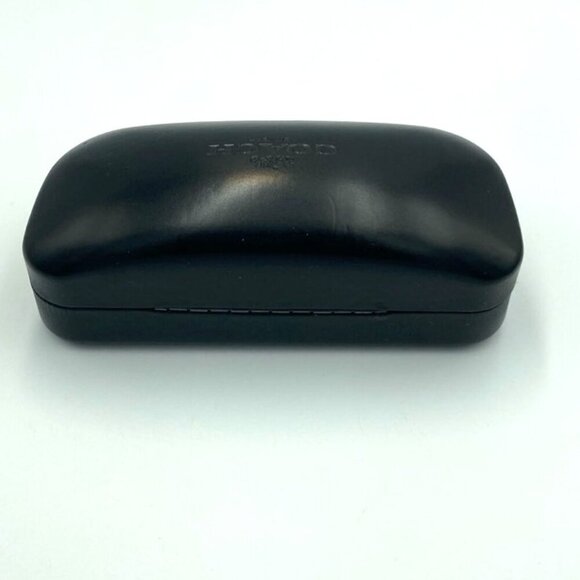 Coach Hard Shelled Glasses Case Embossed Eyeglasses Sunglasses Black Neutral - Picture 3 of 6
